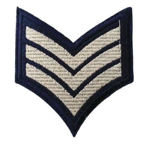 ARMY THREE STRIPES MOTIF IRON ON EMBROIDERED PATCH APPLIQUE