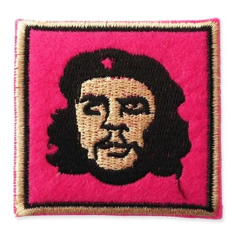 CUBAN REVOLUTION MOTIF IRON ON EMBROIDERED PATCH APPLIQUE