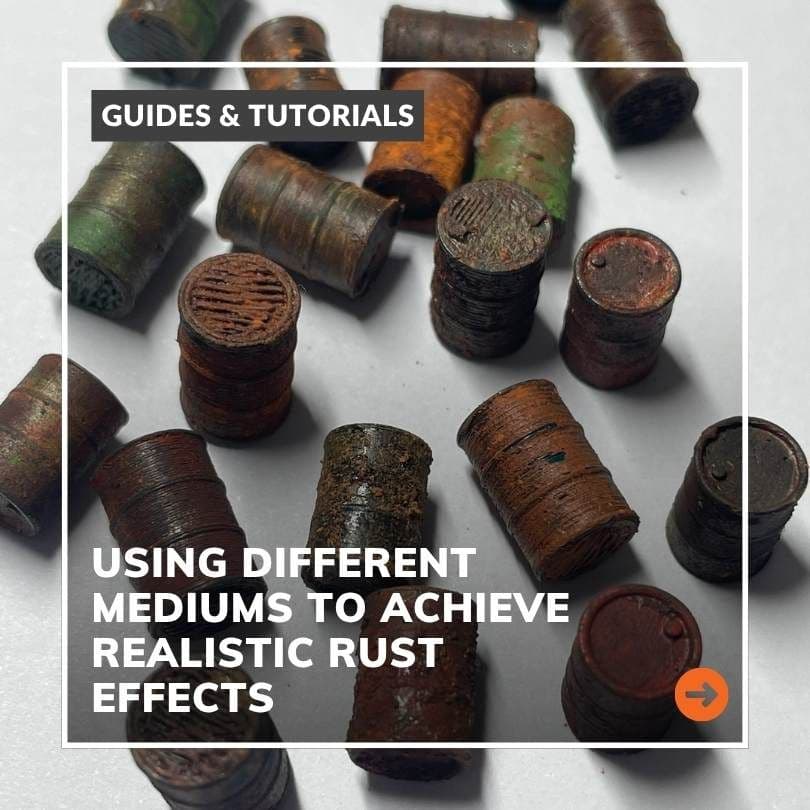 Using Different Mediums To Achieve Realistic Rust Effects