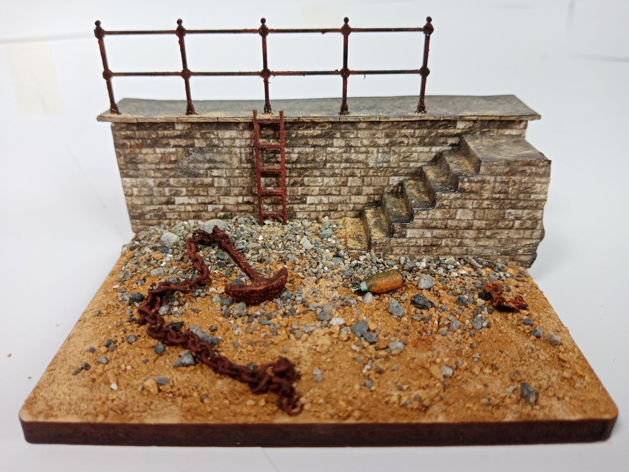 Creating a Miniature Harbour Scene in 'OO' Gauge