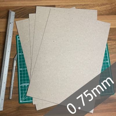 0.75mm A4 Modelling Card (Pack of 10) - GB001