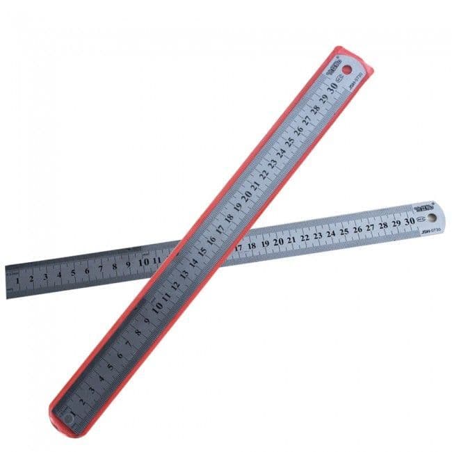 12 / 300mm Steel Ruler
