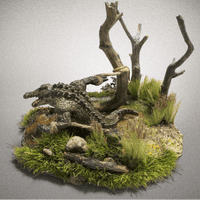 4 mm Medium Green Static Grass by All Game Terrain G6572
