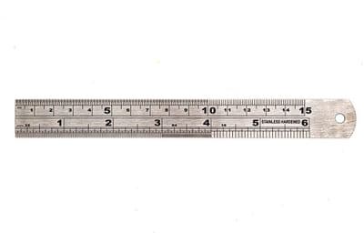 6'' / 150mm Steel Ruler