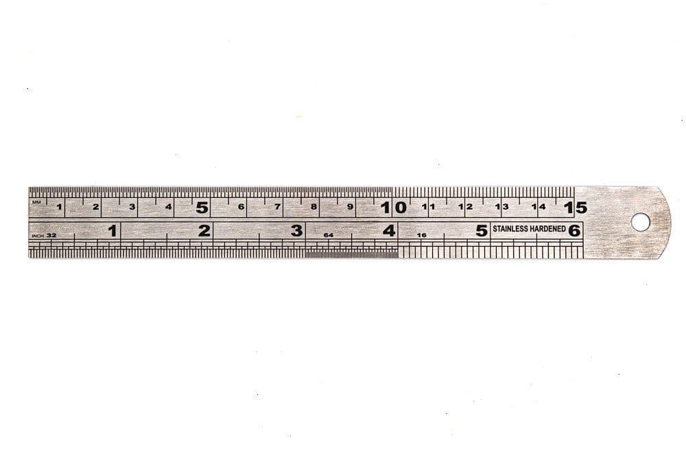 6 / 150mm Steel Ruler