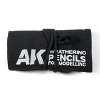 AK10048 AK Interactive Weathering Pencils - Full Range with Cloth Case
