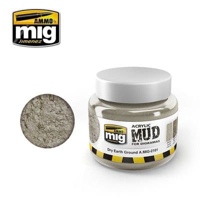 AMMO Dry Earth Ground Acrylic Mud by Mig Jimenez