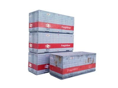 AX007-N 20ft Freightliner Containers Non-ISO N/2mm/1:148