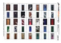 AX009-OO Traditional & Period Wooden Front Doors OO/4mm/1:76