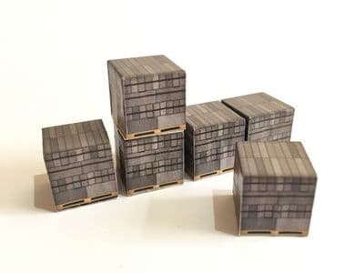 AX029-OO Palletised Loads Set 2 Breeze Blocks (Pack of 12) OO/4mm/1:76