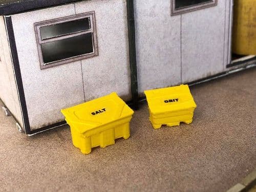 AX056-OO 3D Printed Grit Bin/Salt Box (Pack of 4) OO/4mm/1:76