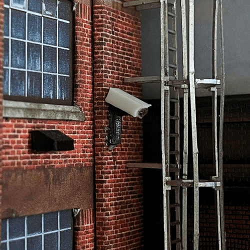 AX071-OO Wall Mounted CCTV Cameras (Pack of 4) OO/4mm/1:76