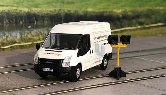 AX078-OO Twin Head Portable Work Lights Kit (Pack of 4) OO/4mm/1:76