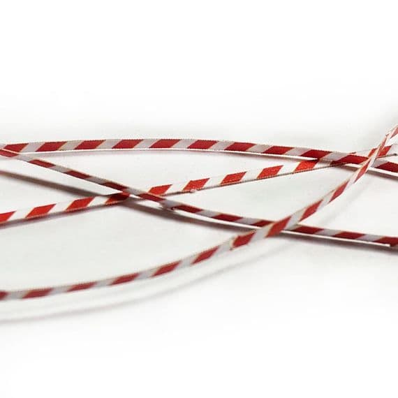 AX080-OO Red & White Warning Tape (Pack of 60) OO/4mm/1:76