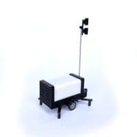 AX089-OO Mobile Lighting Tower OO/4mm/1:76