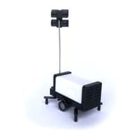 AX089-OO Mobile Lighting Tower OO/4mm/1:76