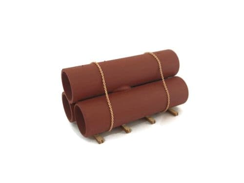 AX105-OO Large Steel Pipe Load OO/4mm/1:76