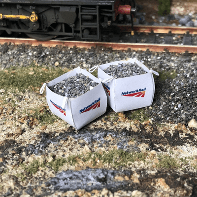 AX173-OO Network Rail Bulk Bags / Tonne Bags (Pack of 10) - OO/4mm/1:76