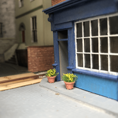 AX178-OO Terracotta Plant Pots (10 large & 5 small per pack) - OO/4mm/1:76