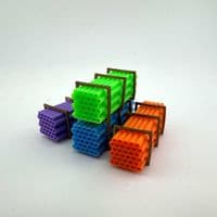 AX201-OO Plastic Utility Pipe Stacks - Limited Edition (Pack of 4) OO/4mm/1:76