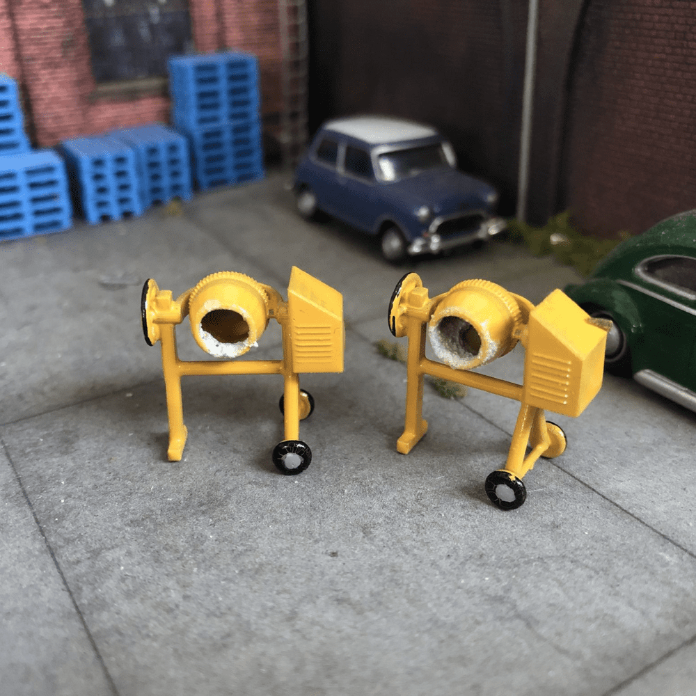 AX515OO Pristine 1970 s Diesel Cement Mixers & x28;Pack of 2& x29; OO