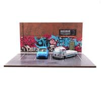 Backstreet Car Park Diecast Diorama Display Base For 1:76 & 1:64 Scale