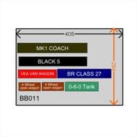 BB011 Diorama Baseboard (No Backscene)