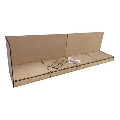 BB029 Micro Layout Baseboard In A Box #1 (1102 x 250 x 221mm)