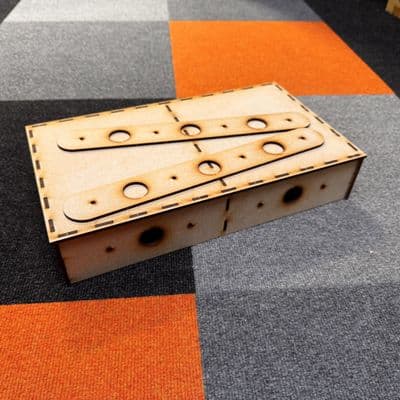 BB030-B Modular Baseboard Extension (250 x 440 x 84mm)
