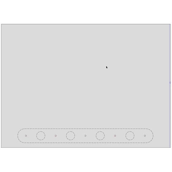 BB030-F Modular Baseboard Large Backscene Board