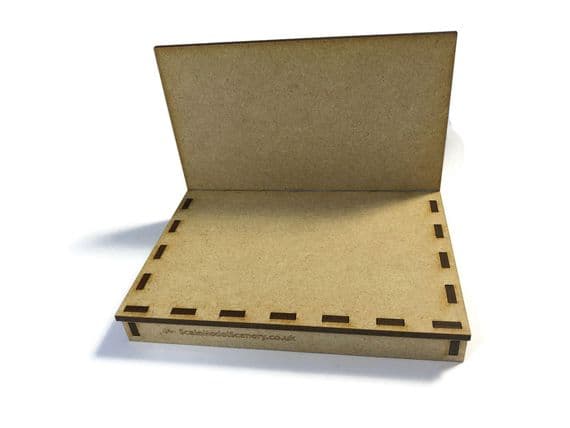BB031 Micro Diorama Baseboard 140x97mm With Backscene Board