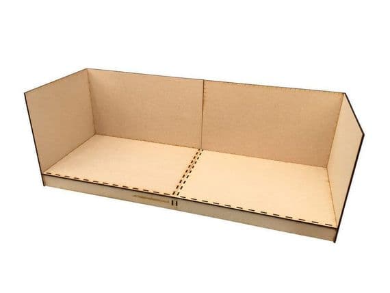 Micro Layout Model Railway Baseboard To Fit Ikea Billy Shelving (730 x 216 x 266mm)