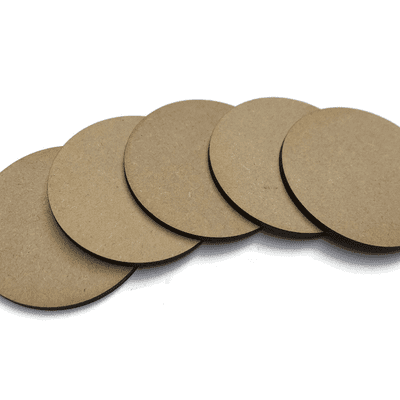 BBMC Micro Diorama Circular Plinths (Pack of 10) - 30mm / 33mm / 40mm / 80mm