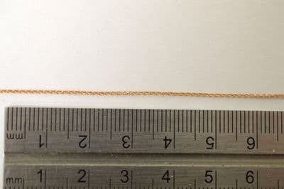 CX003 Ultra Fine Brass Chain (35 links per inch) For OO/O/N