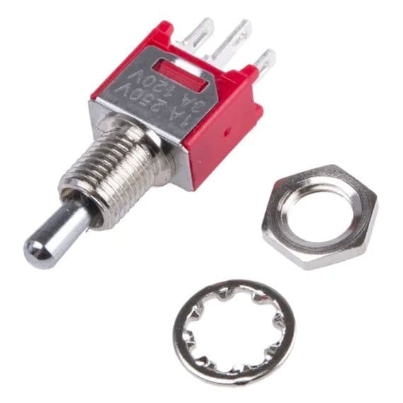 Expo Tools 28015 SPDT Biased/Momentary Toggle Switch For Point Motors