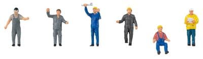 FA151674 Faller Industrial Mechanics  (Pack of 6) - HO/OO