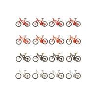 Faller 180445 Mountain Bikes – OO/HO Detailing Accessory