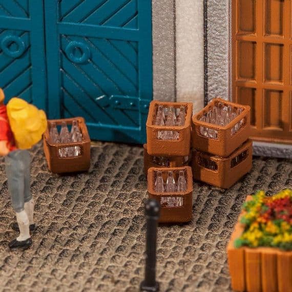 Faller 180334 Drink Crates (Pack of 12) OO/HO For OO/HO Scale