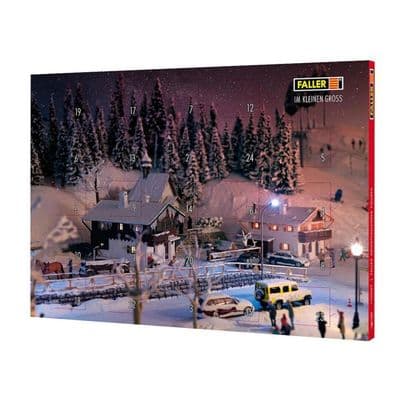 Faller 190029 Advent Calendar - OO/HO Figures