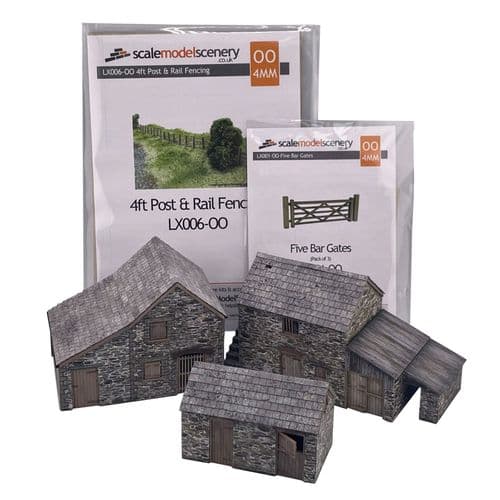 Farm Buildings - Bundle 2 - OO/4mm/1:76
