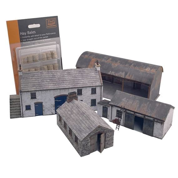 Farm Buildings - Bundle 3 - OO/4mm/1:76 - Scale Model Scenery
