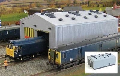 Gaugemaster GM406 Fordhampton Locomotive Depot Plastic Kit OO/4mm
