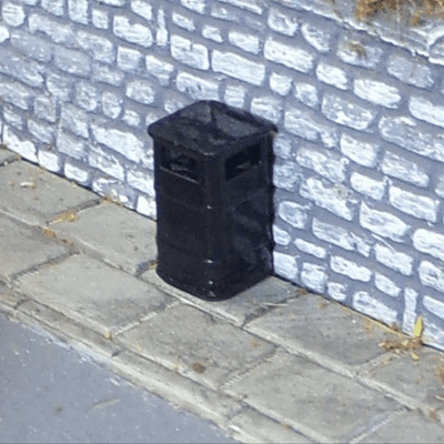 Gaugemaster GM464 Litter Bins (Pack of 3) - OO/4mm/1:76