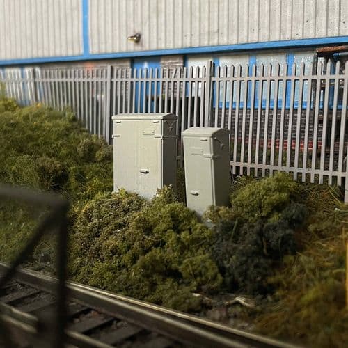 Gaugemaster GM491 Relay Cabinets (Pack of 4) - OO/4mm/1:76