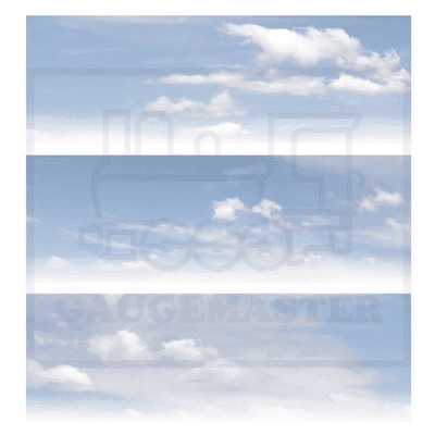 Gaugemaster GM705 Cloudy Sky Scene (Large Backscene)