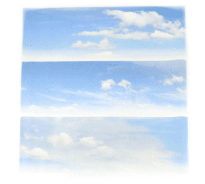 GM755 CLOUDY SKY SMALL PHOTO BACKSCENE (1372X152MM)