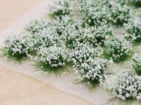 HP006 Medium White Flower Tufts - Handy Pack
