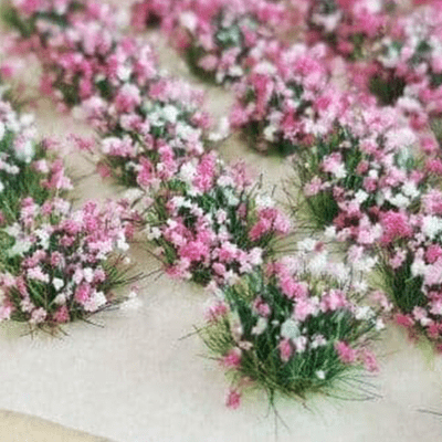 HP010 Medium Rose Bush Flower Tufts - Handy Pack