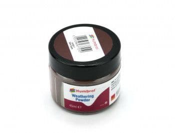 Humbrol AV0017 Weathering Powder Dark Earth - 45ml