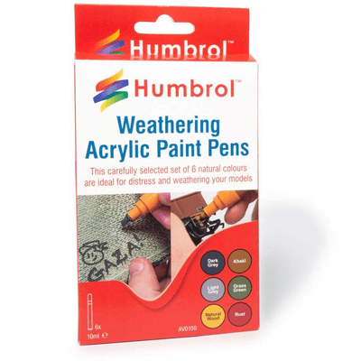 Humbrol  AV0100 Weathering Pens Set